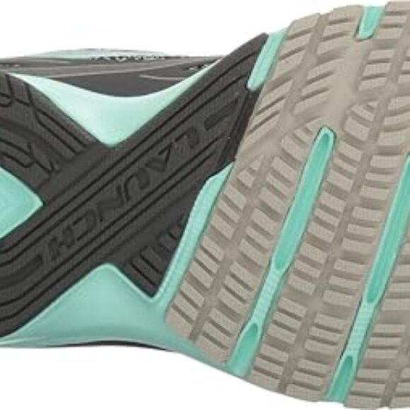 Brooks Womens Launch 4 Anthracite/Beach Glass/Silver 10 NWOT - Picture 4 of 5
